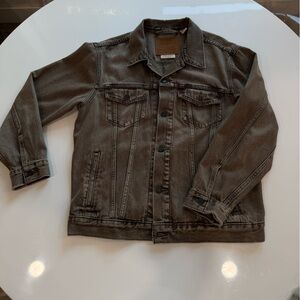 Levi's Distressed Men's Brown Denim Jacket